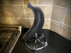 Swiveling Banana Holder Stand 3D Printer Model