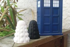 Dalek Salt & Pepper Shakers 3D Printer Model