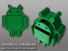 Android Drawers 3D Printer Model