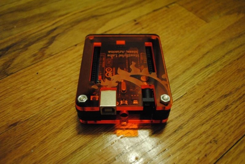 Laser Cut Trendy Arduino Case Free Vector