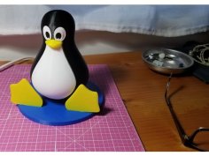 Tux Linux Penguin 3D Printer Model