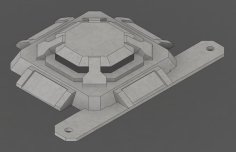 Ender 3 Terran Bunker Fan Guard 3D Printer Model