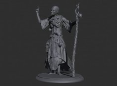 Old Priest (Warlock) 3D Printer Model