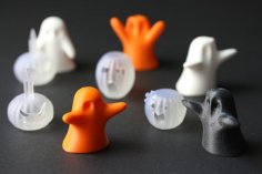 Halloween Ghosts & Pumpkins Set 3D Printer Model