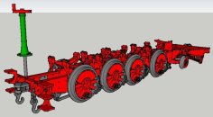 Nueva Locomotora Baldwin “La Robla”, Frenos 3D Printer Model