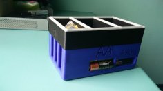 Battery Holder Organiser Dispenser 3D Printer Model