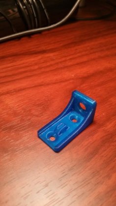 Mini Toggle Switch Mounting Bracket. 3D Printer Model