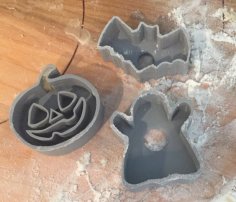 Halloween Cookie Cutters 3D Printer Model