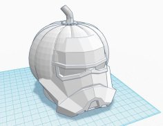 Halloween Pumpkin Trooper! 3D Printer Model