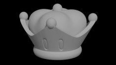 Bowsette Super Crown 3D Printer Model