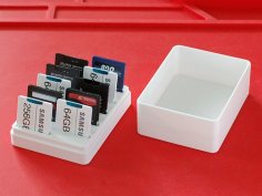 SD Card Holder – Storage – Organizer 3D Printer Model