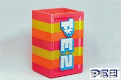 PEZ Pencil Stand 3D Printer Model