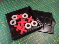 Tic Tac Toe Travel 3D Printer Model