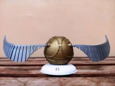 Golden Snitch Ring Box 3D Printer Model