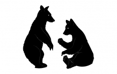 Bären 2 dxf-Datei