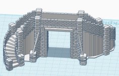 Footbridge (Narrow Gauge) 3D Printer Model