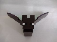 Minecraft Bat 3D Printer Model