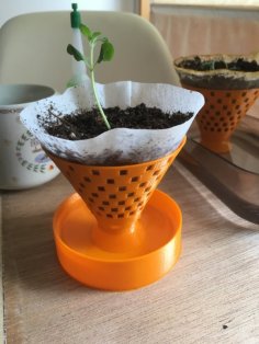 Self Watering Seedling Planter 3D Printer Model