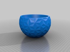 Geometric Plant Pot 3D Printer Model