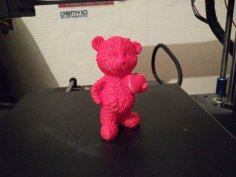 Love Bear 3D Printer Model