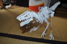 Velociraptor 3D Puzzle, Dino 3D Printer Model