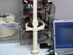 Life-Sized Sword Of Omens 3D Printer Model