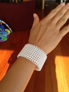 Chainmail Bracelet 3D Printer Model