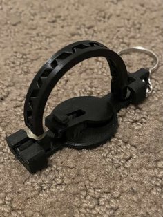 Mini Bear Trap Keychain Remix 3D Printer Model