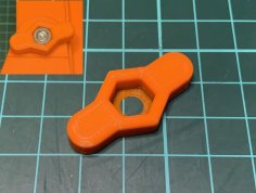 Butterfly Or Wing Nut M6 3D Printer Model