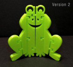 Flexi Articulated Frog (updated) 3D Printer Model