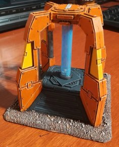 Science Fiction Power Reactor 3D Printer Model