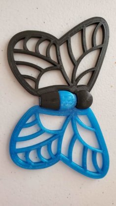 Butterfly (hinged) 3D Printer Model