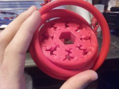 Fidget Three With Planetary Gear Center 3D Printer Model