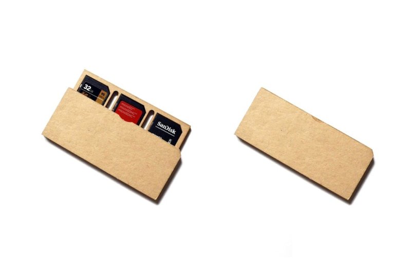 Laser Cut SD Card Holder