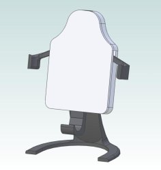 Quick Grab / Release Phone Stand Portrait 3D Printer Model