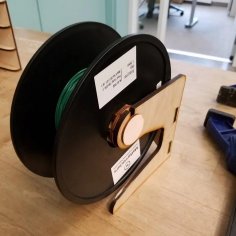 Laser Cut 3D Printer Spool Holder