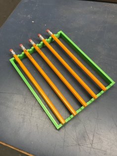 Pencil Jig For CNC/Laser 3D Printer Model