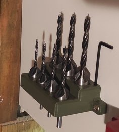 Countersink Drill Rack 3D Printer Model