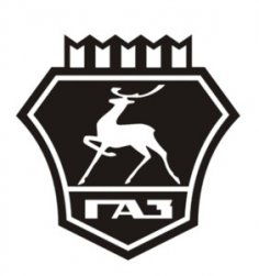 Archivo dxf del logotipo de GAZ