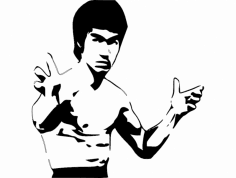 Bruce Lee 4 dxf File