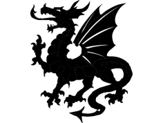 dragon-1 fichier dxf