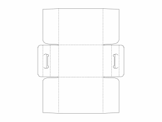 Packaging Template Vector dxf File