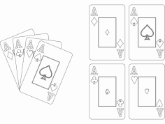 Aces dxf File