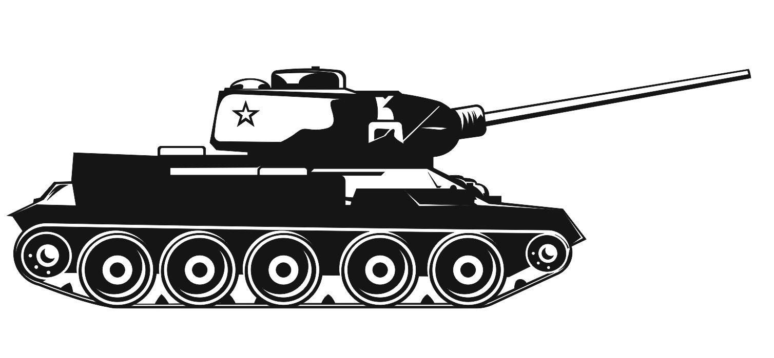 Vector de tanque del ejército