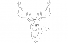 3 point buck dxf File