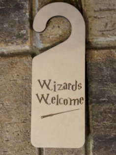 Laser Cut Wizards Welcome