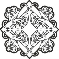 Celtic ornament vector Free Vector