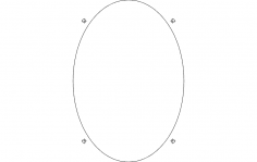 6×9 Speaker dxf file