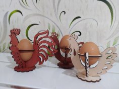نگهدارنده تخم مرغ تزئینی برش لیزری