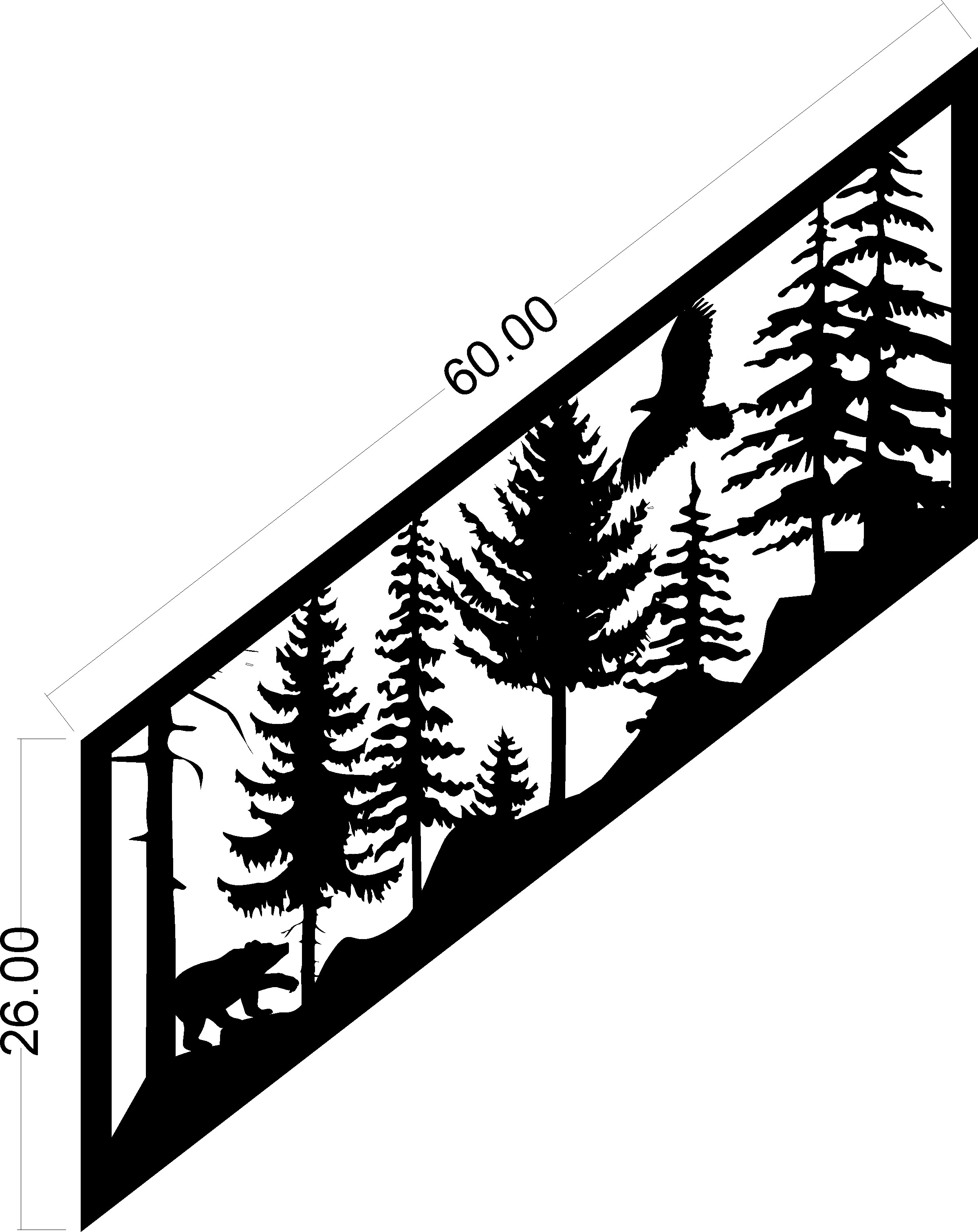 플라즈마 아트 계단 난간 패널 디자인